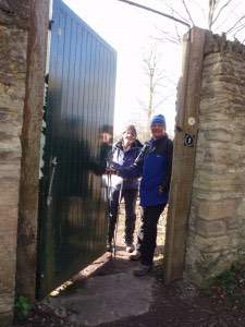 Coming through the door on to the Woodstock Road